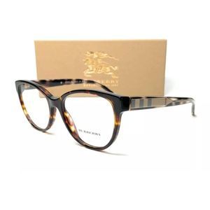 Burberry Women's Dark Havana Eyeglasses!